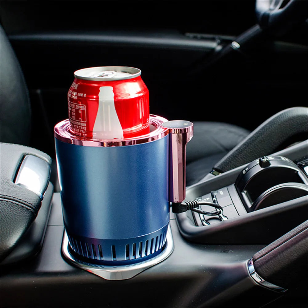 24V Car Heating Cooling Cup  Warmer Cooler Smart Cup Mug Holder Tumbler Cooling Beverage Drinks Cans Summer Drink