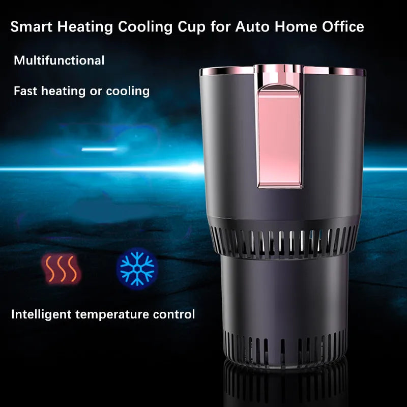 24V Car Heating Cooling Cup  Warmer Cooler Smart Cup Mug Holder Tumbler Cooling Beverage Drinks Cans Summer Drink