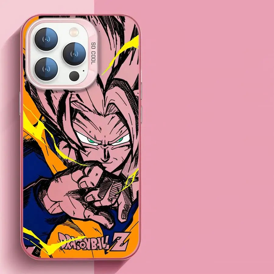 Anime D-Dragons Balls Phone Case for IPhone 16 15 14 13 12 11 Mini Pro Max XR XSMAX Plus Anti Fall Matte Back Cover