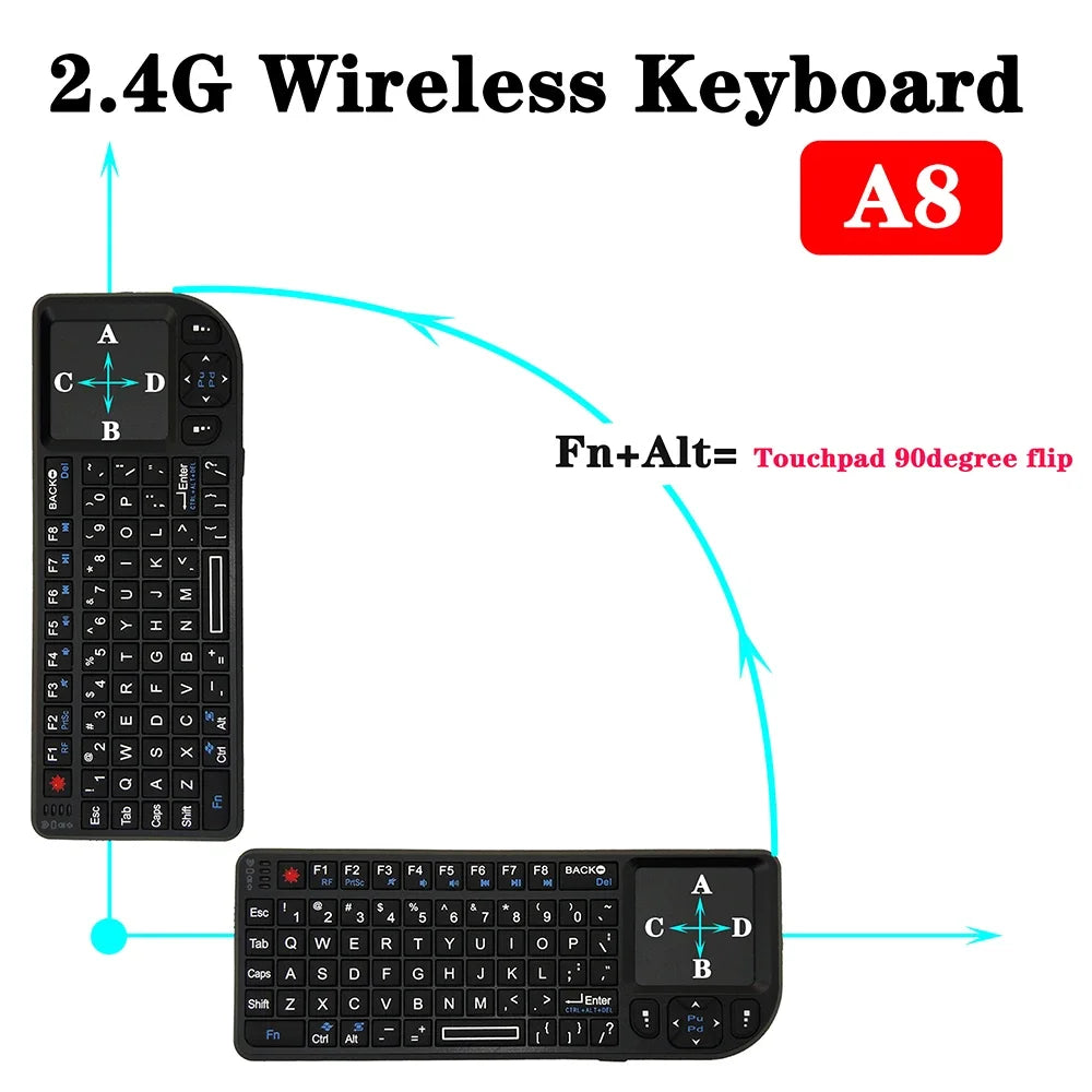 Velmora Wireless Keyboard and Mouse Set - Sim, Silent and Rechargeable