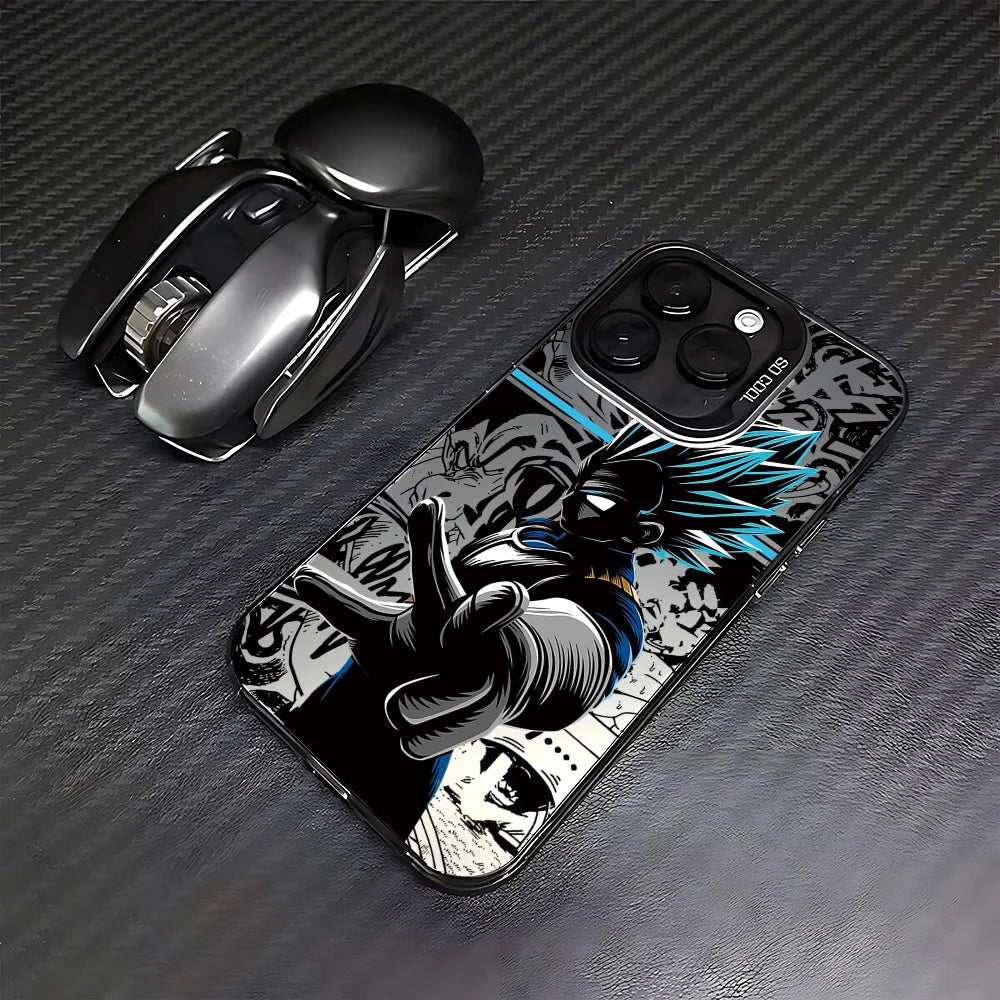 Luxury Anime D-Dragons Balls Phone Case For iPhone 16 15 14 13 12 11 mini Pro Max X XR XSMAX 8 7 Plus Anti Fall Matte Back Cover