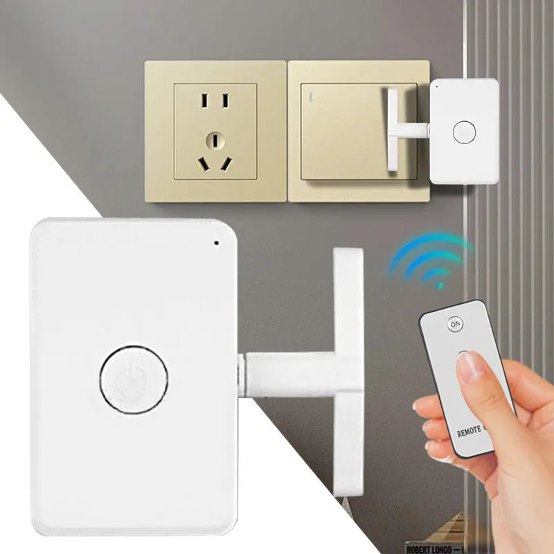 Wireless Control Light Switch Off Tool Automatic Button Pusher Intelligent USB Rechargeable Lazy Remote Control Switch