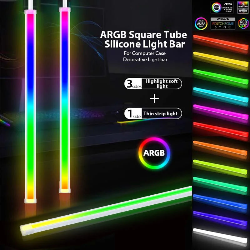 Velmora RGB LED Light Bars - Smart Ambient Desk Lighting