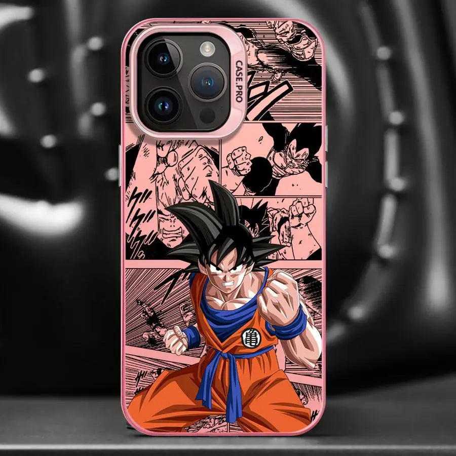 Anime-D-Dragons Balls Phone Case for iPhone 12 Pro 16 15 Plus XR 13 XS Max 16e 14 Pro X 11 Pro Max 11 Pro Soft Cover