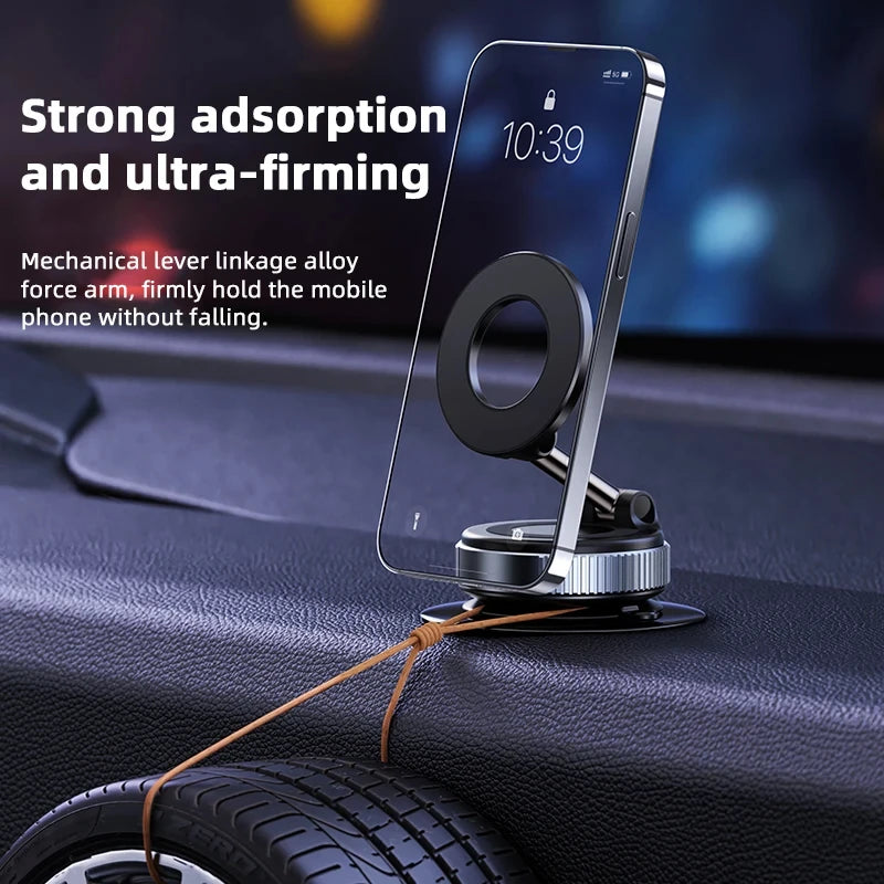 Velmora Magnetic Phone Holder｜Three-axis Rotation For Free Adjustment｜A Convenient Choice For Multiple Scenarios.