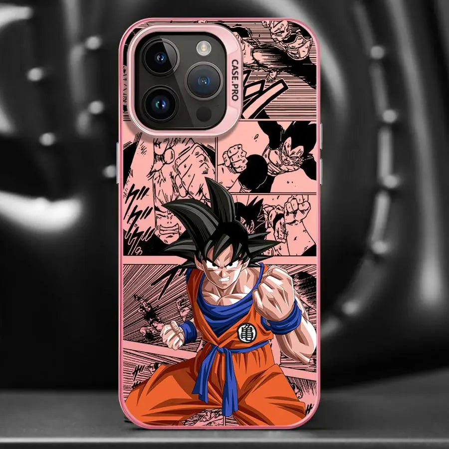 Anime-D-Dragons Balls Phone Case for iPhone 12 Pro 16 15 Plus XR 13 XS Max 16e 14 Pro X 11 Pro Max 11 Pro Soft Cover