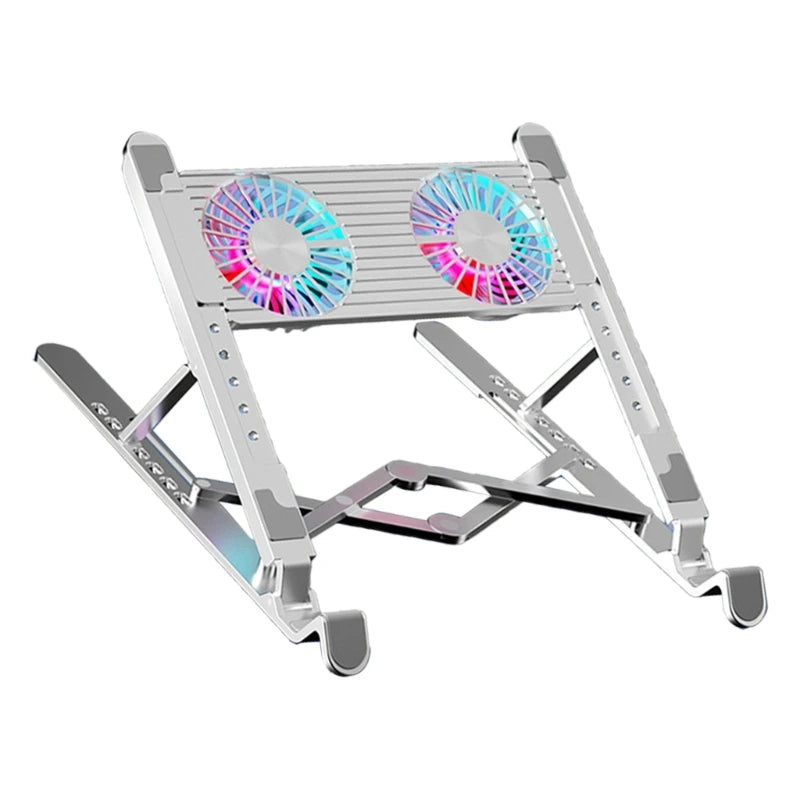 Laptop Cooling Stand External Cooling Fan Cooling Laptop Folding Bracket 87HC