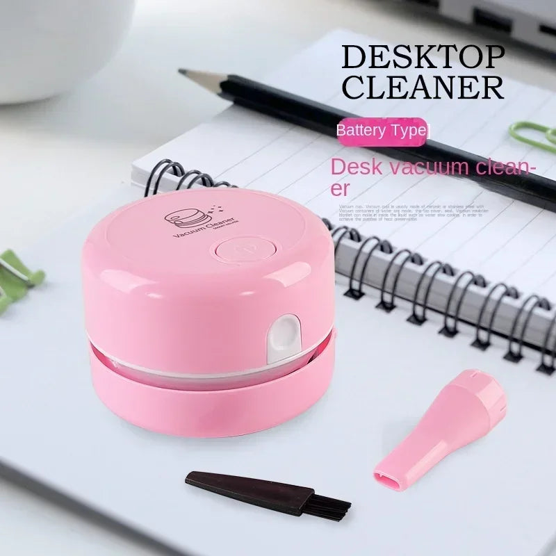 Mini Portable Vacuum Cleaner for Desk – Silent Cleaning Expert for Office & Study, Perfect Gift for Home & Office