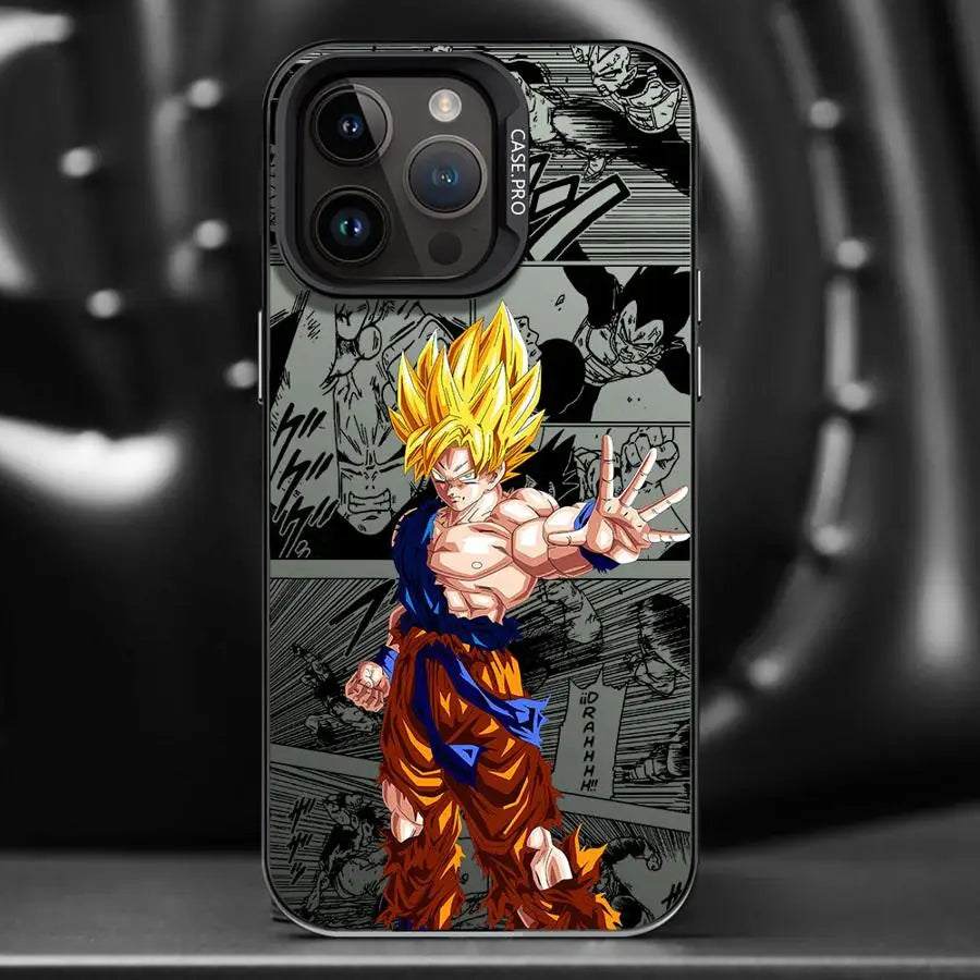 Anime-D-Dragons Balls Phone Case for iPhone 12 Pro 16 15 Plus XR 13 XS Max 16e 14 Pro X 11 Pro Max 11 Pro Soft Cover