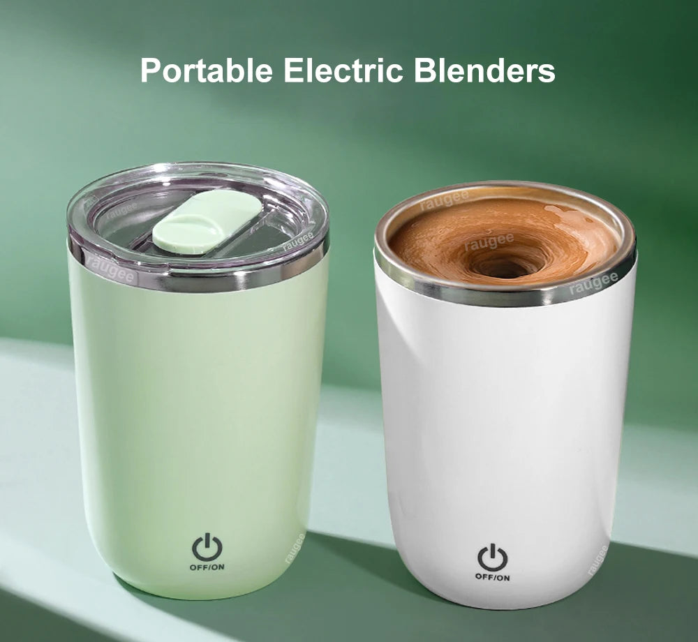 Electric Mixing Cup for Protein Powder Milk Coffee Mixing Mug Portable Mini USB Rechargeable Automatic Rotating Magnetic Mixer ⭐⭐⭐⭐⭐4.9\5  Loved by 400+customers