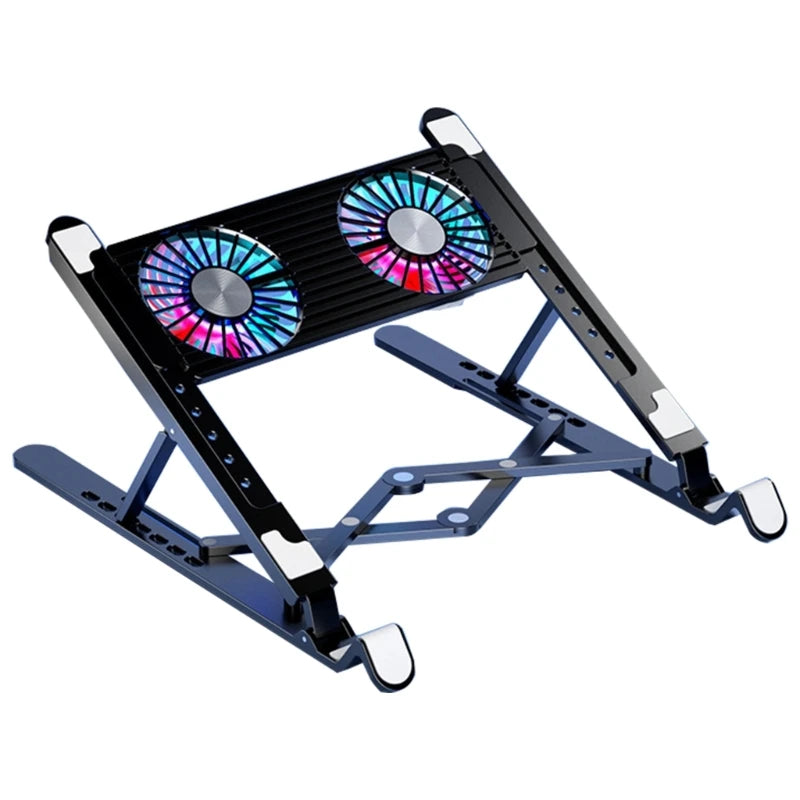Laptop Cooling Stand External Cooling Fan Cooling Laptop Folding Bracket 87HC