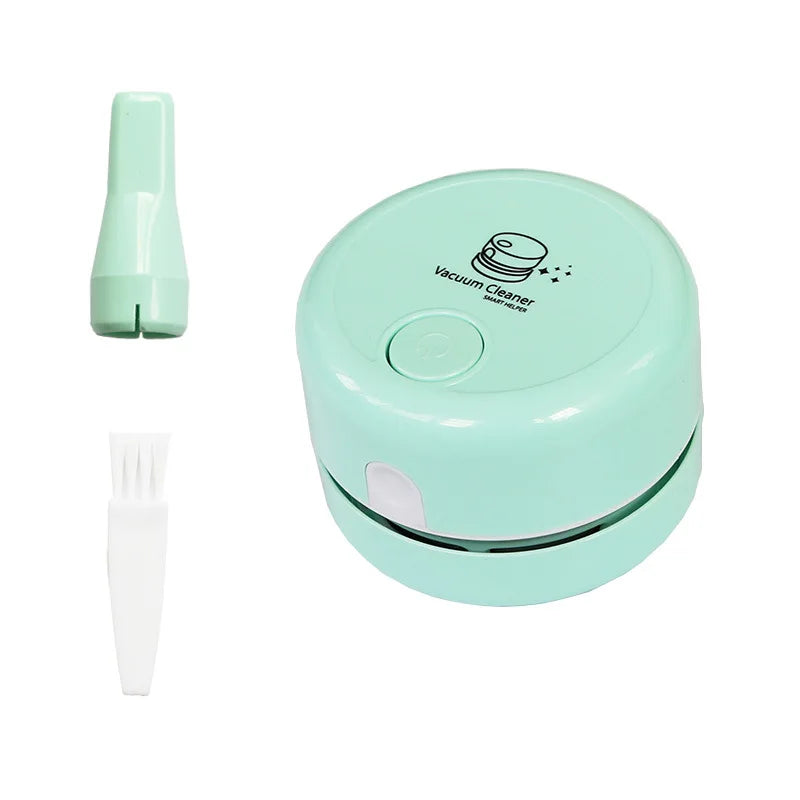 Mini Portable Vacuum Cleaner for Desk – Silent Cleaning Expert for Office & Study, Perfect Gift for Home & Office