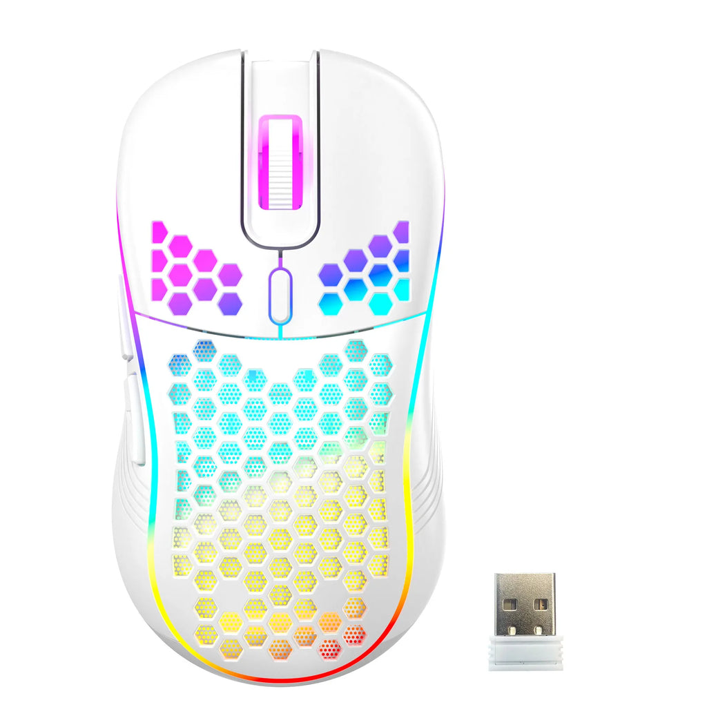 Velmora RGB Wireless Gaming Mouse Ultra-Light, Silent and Precision Control