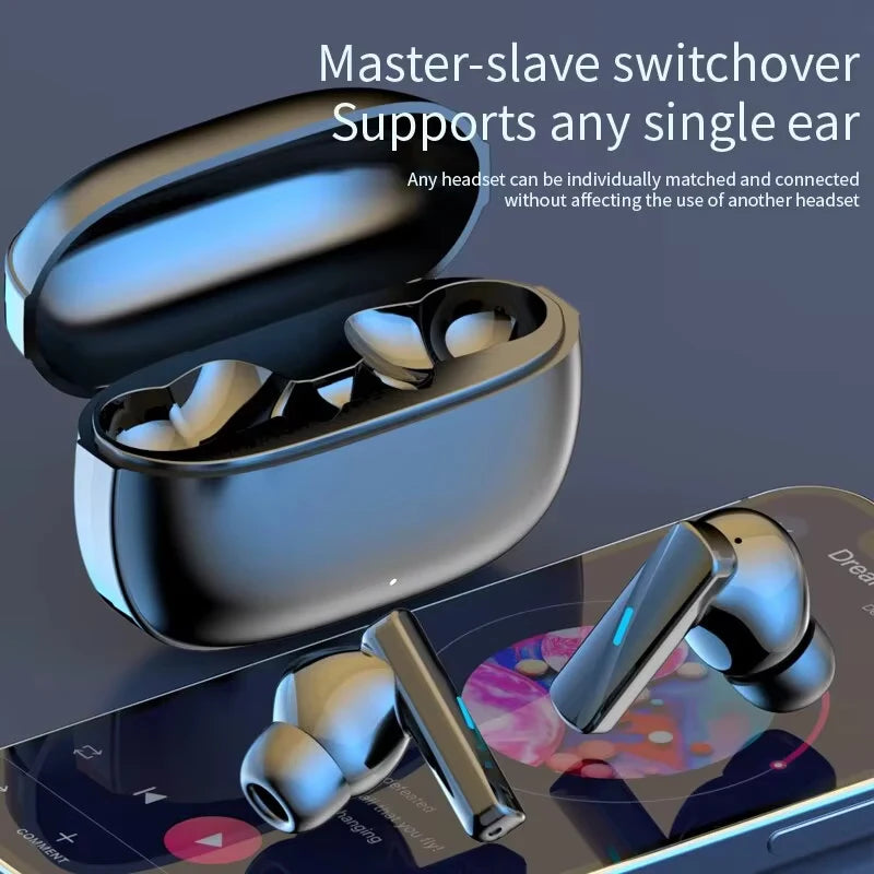 Velmora Earbuds True Wireless Earphone Noise Cancelling Update Bluetooth 5.3 Headset HD Music Headphone In-Ear Handsfree With Mic