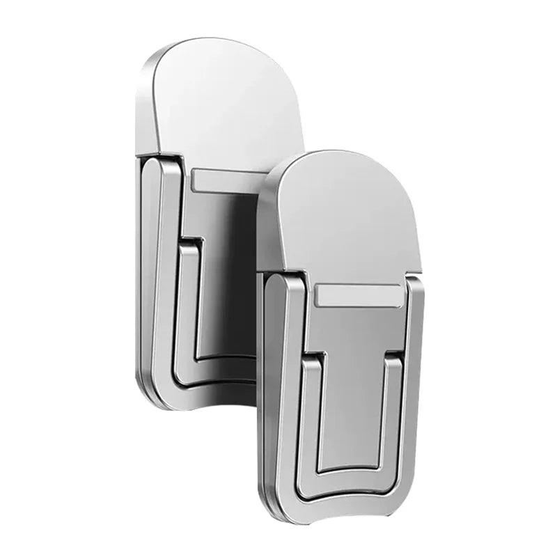 Aluminium Self-Adhesive Laptops Stand Invisible Computer Keyboards Stand Bracket for Desk Foldable Notebook Feet for MacBook Pro