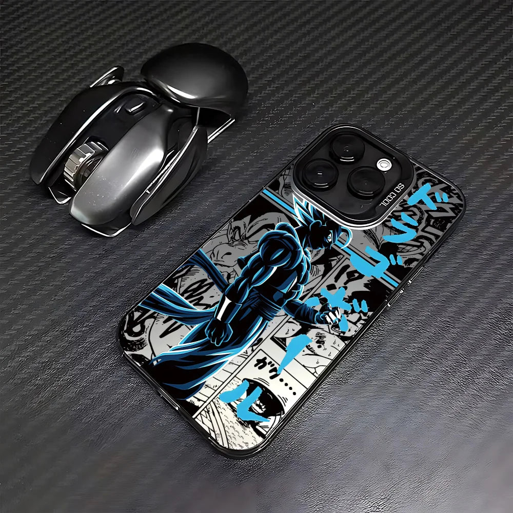 Luxury Anime D-Dragons Balls Phone Case For iPhone 16 15 14 13 12 11 mini Pro Max X XR XSMAX 8 7 Plus Anti Fall Matte Back Cover