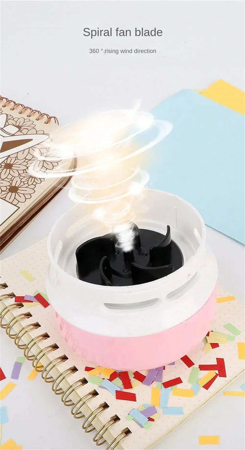 Mini Portable Vacuum Cleaner for Desk – Silent Cleaning Expert for Office & Study, Perfect Gift for Home & Office