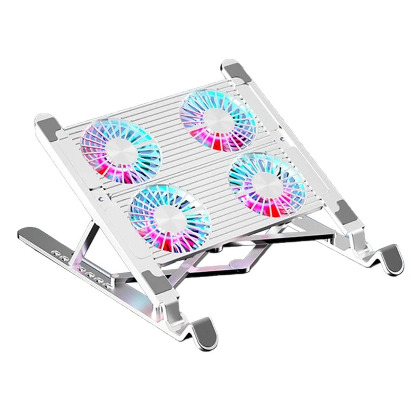 Laptop Cooling Stand External Cooling Fan Cooling Laptop Folding Bracket 87HC