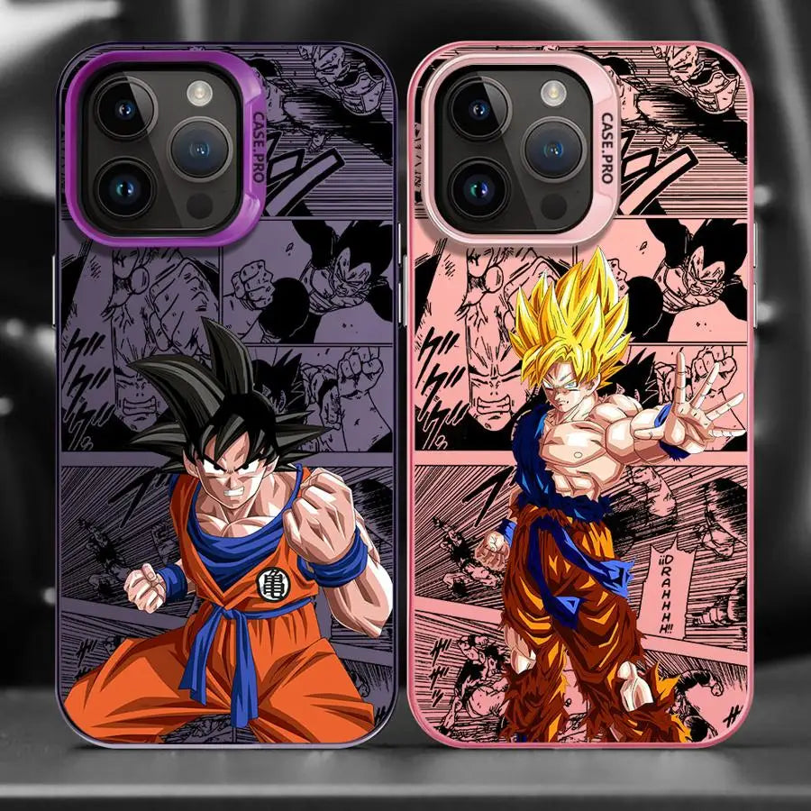 Anime-D-Dragons Balls Phone Case for iPhone 12 Pro 16 15 Plus XR 13 XS Max 16e 14 Pro X 11 Pro Max 11 Pro Soft Cover