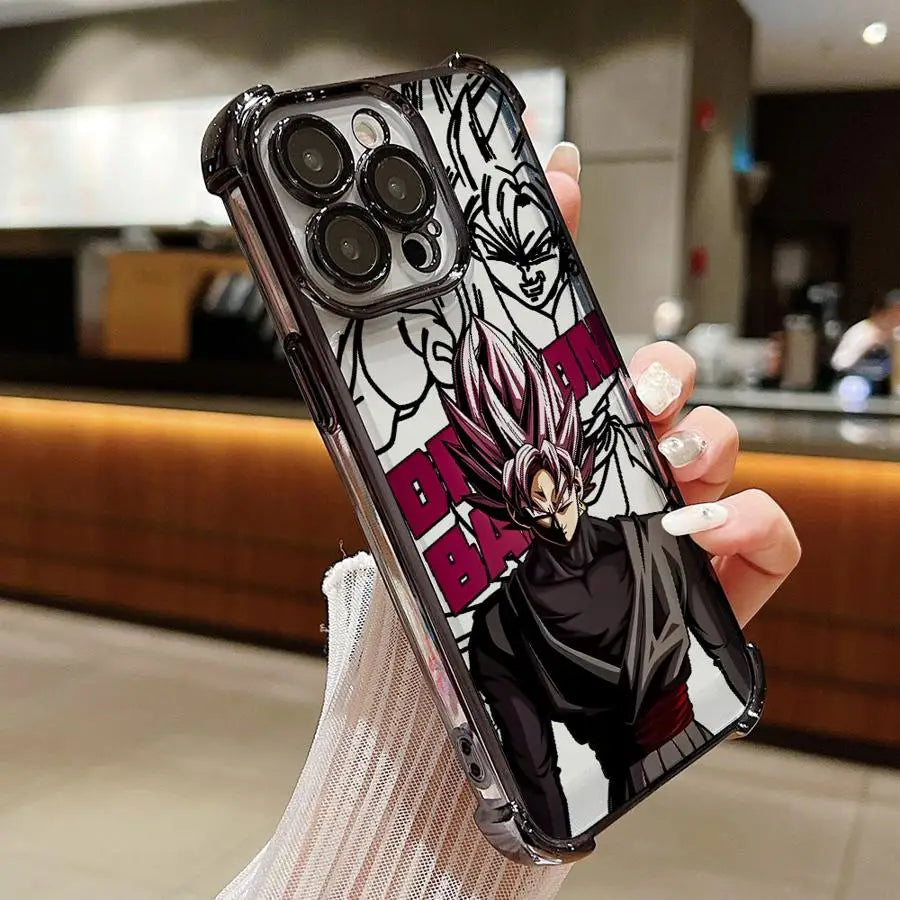 Case for iPhone 11 17 Air 14 16 Pro Max 12 15 Plus 13 Soft Phone Cover Dragons Ball