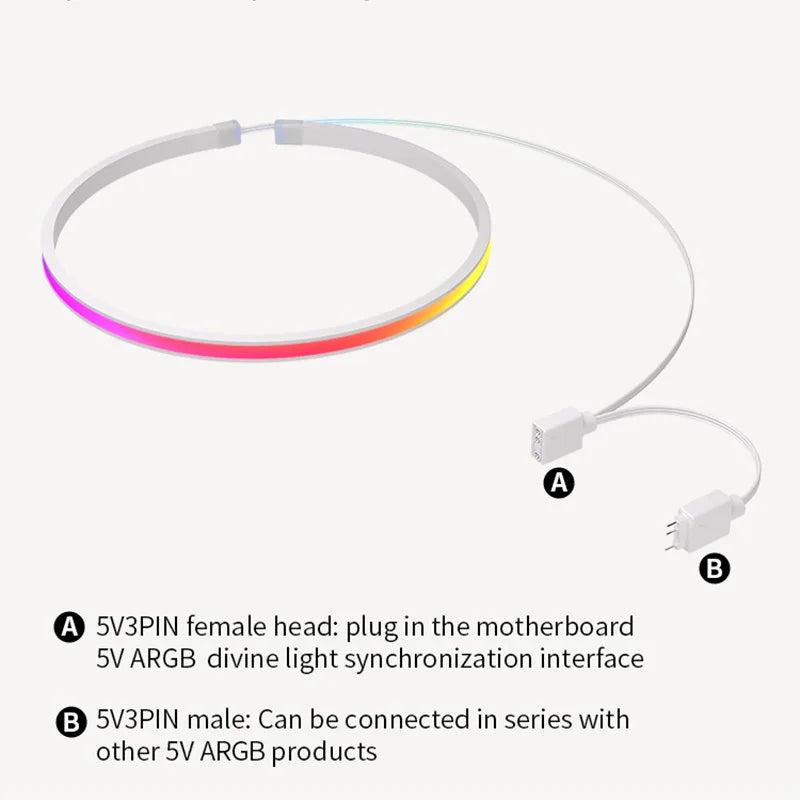 Velmora RGB LED Light Bars - Smart Ambient Desk Lighting