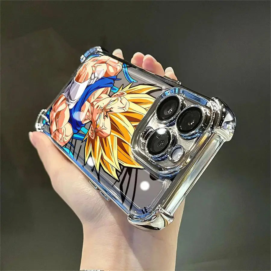 Case for iPhone 11 17 Air 14 16 Pro Max 12 15 Plus 13 Soft Phone Cover Dragons Ball