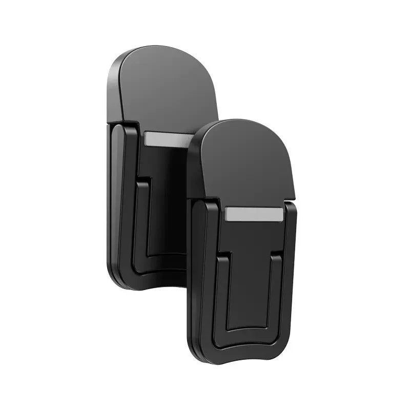 Aluminium Self-Adhesive Laptops Stand Invisible Computer Keyboards Stand Bracket for Desk Foldable Notebook Feet for MacBook Pro