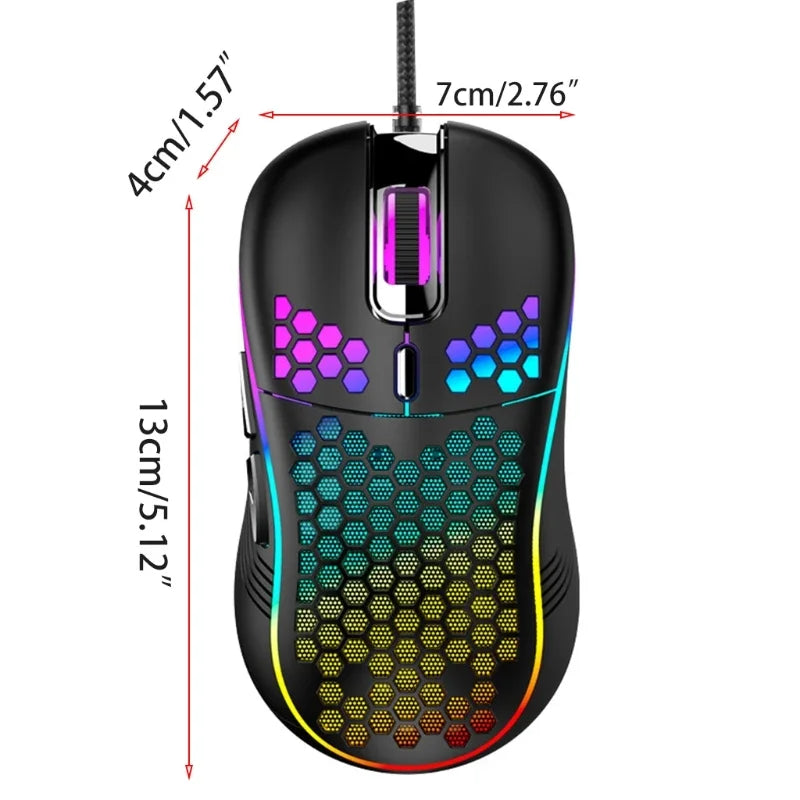 Velmora RGB Wireless Gaming Mouse Ultra-Light, Silent and Precision Control