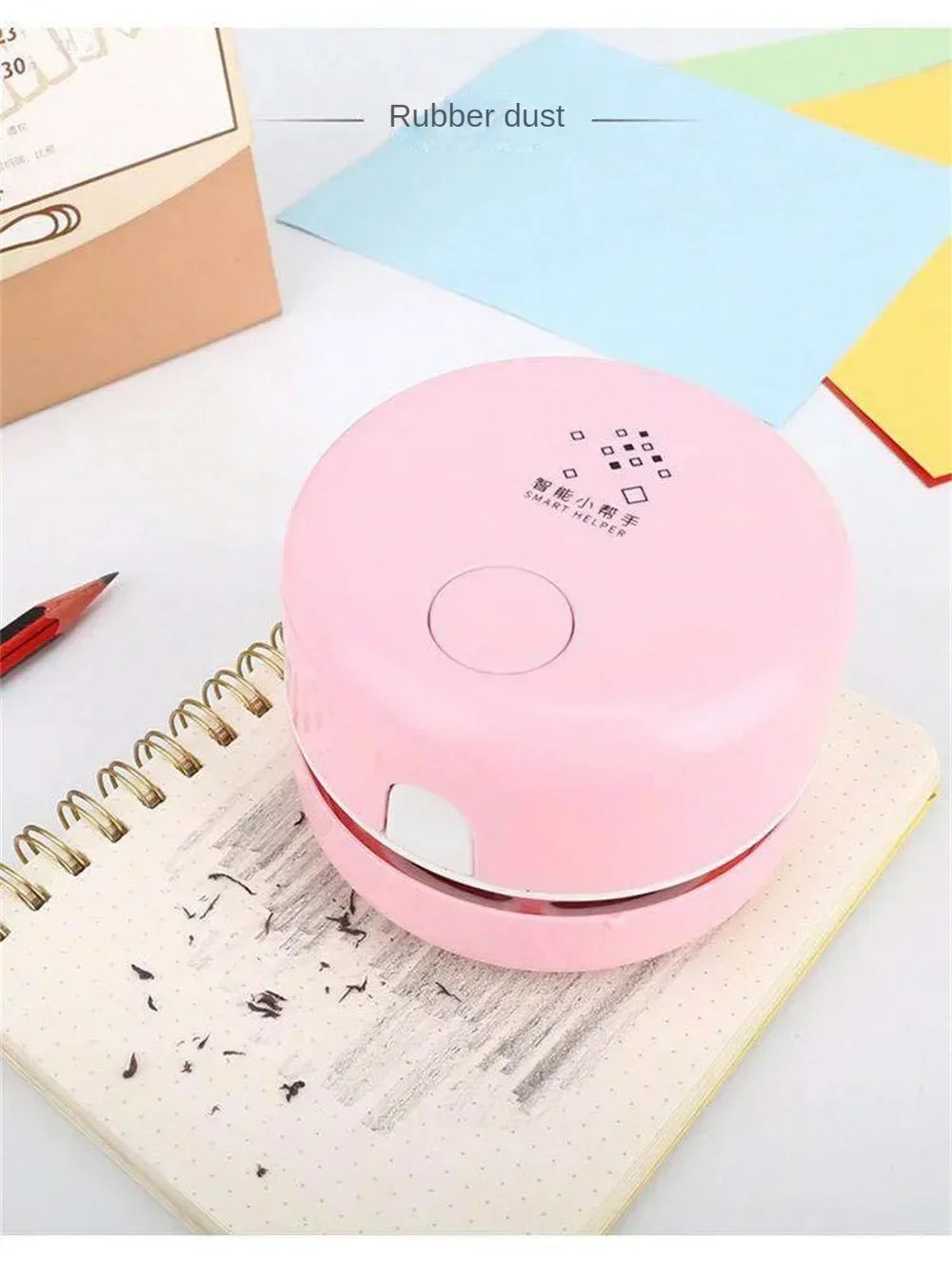 Mini Portable Vacuum Cleaner for Desk – Silent Cleaning Expert for Office & Study, Perfect Gift for Home & Office
