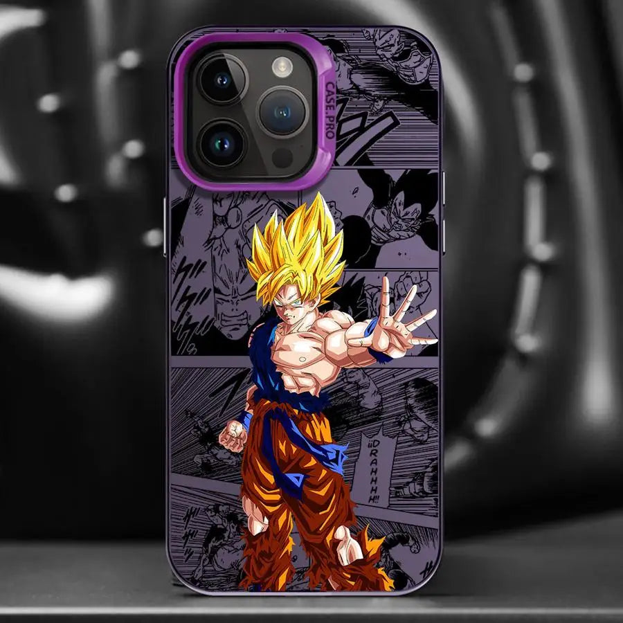 Anime-D-Dragons Balls Phone Case for iPhone 12 Pro 16 15 Plus XR 13 XS Max 16e 14 Pro X 11 Pro Max 11 Pro Soft Cover