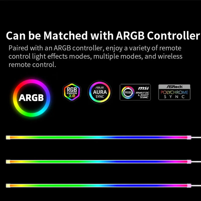 Velmora RGB LED Light Bars - Smart Ambient Desk Lighting