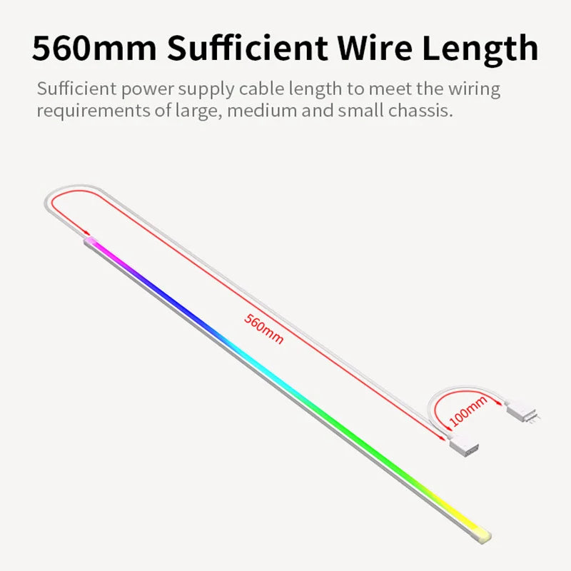 Velmora RGB LED Light Bars - Smart Ambient Desk Lighting