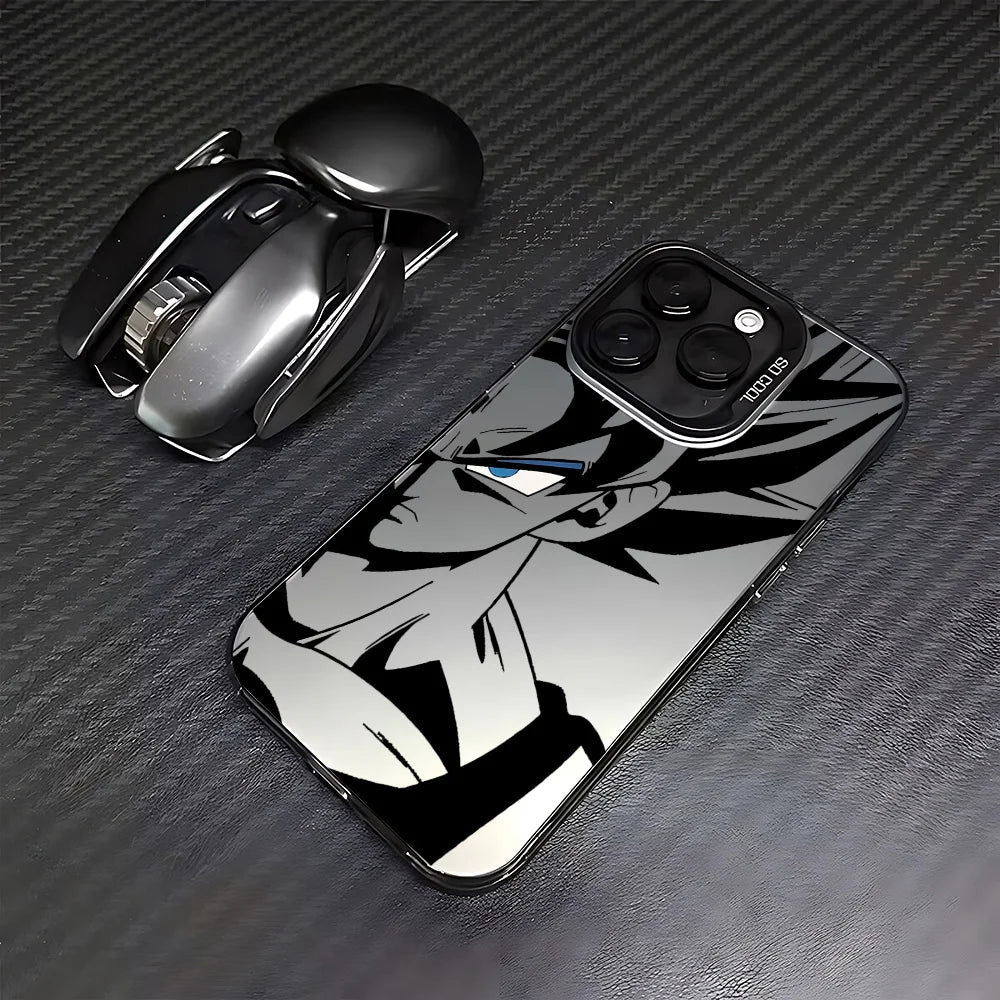 Luxury Anime D-Dragons Balls Phone Case For iPhone 16 15 14 13 12 11 mini Pro Max X XR XSMAX 8 7 Plus Anti Fall Matte Back Cover